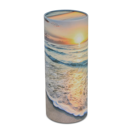 Sunset Cylinder Urn