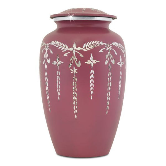 Adult Light Pink Shimmer Diamond Cut